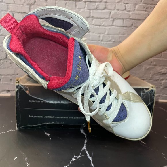 Size 11 - Air Jordan 7 Retro 'Olympic' (2004) - 304775 171 - White - Picture 5 of 6